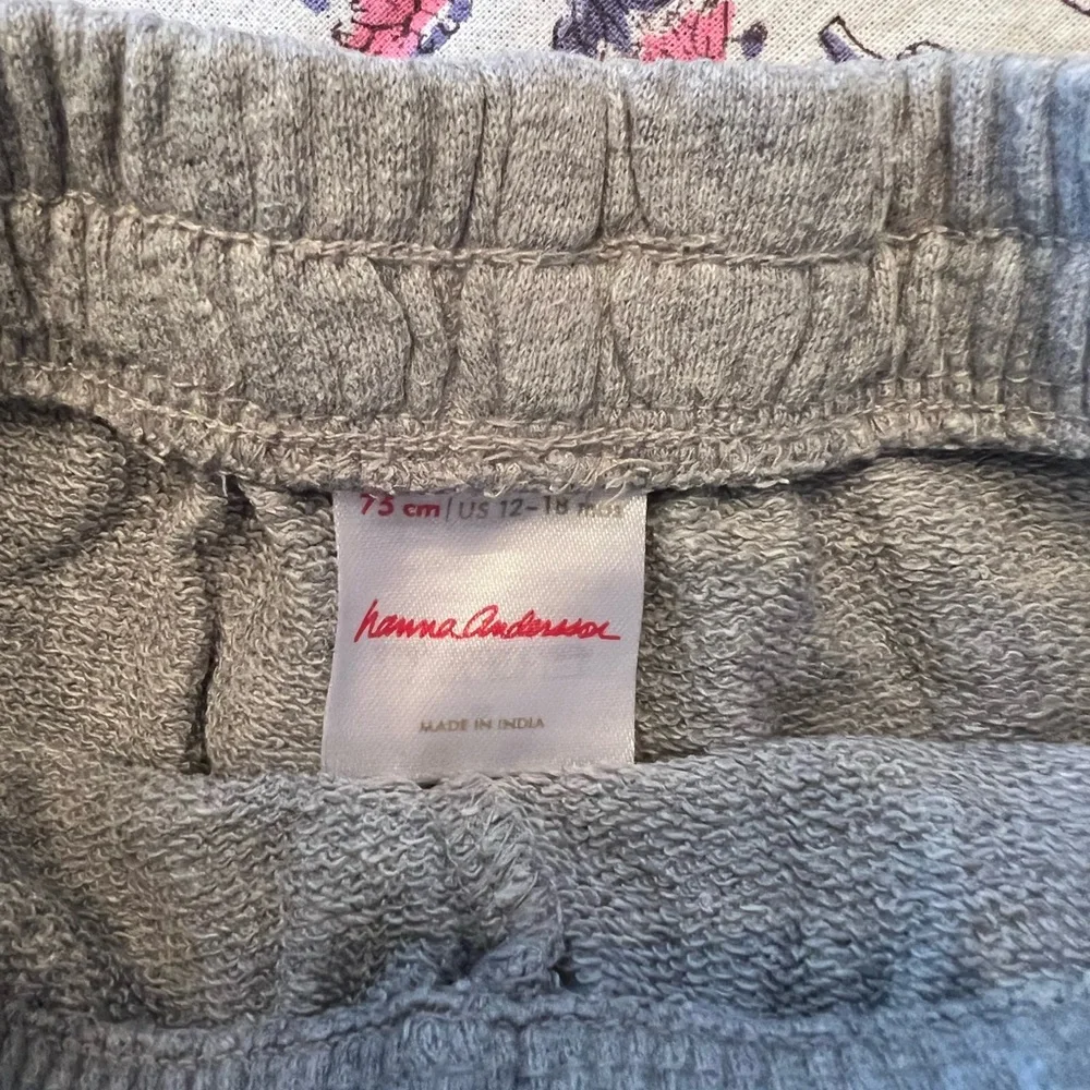 LOT Hanna Andersson French Terry Sweatpants - 6-12 AND 12-18